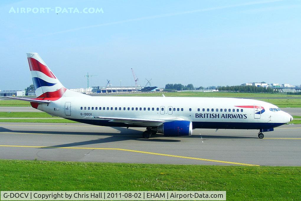 G-DOCV, 1992 Boeing 737-436 C/N 25855, British Airways