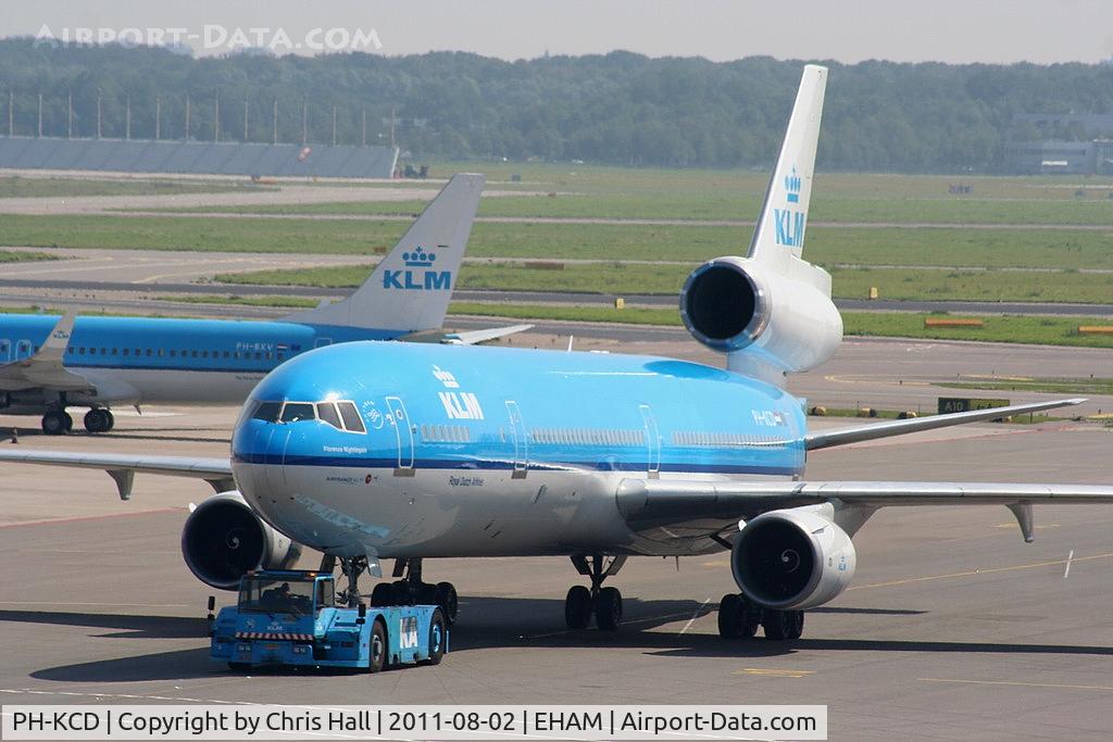 PH-KCD, 1994 McDonnell Douglas MD-11 C/N 48558, KLM Royal Dutch Airlines