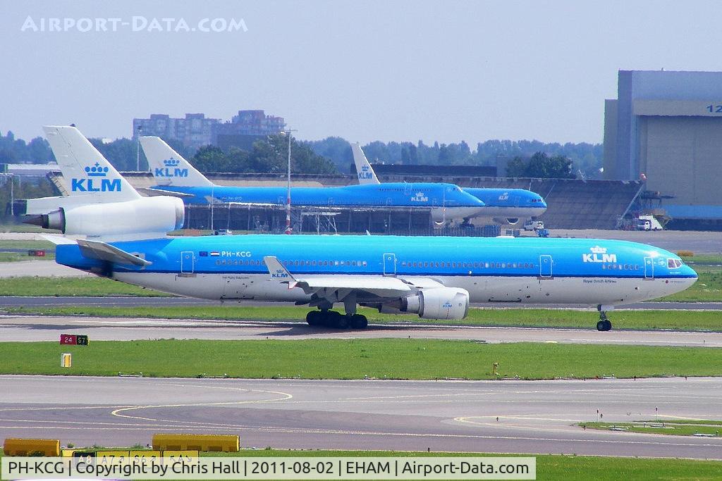 PH-KCG, 1995 McDonnell Douglas MD-11 C/N 48561, KLM Royal Dutch Airlines