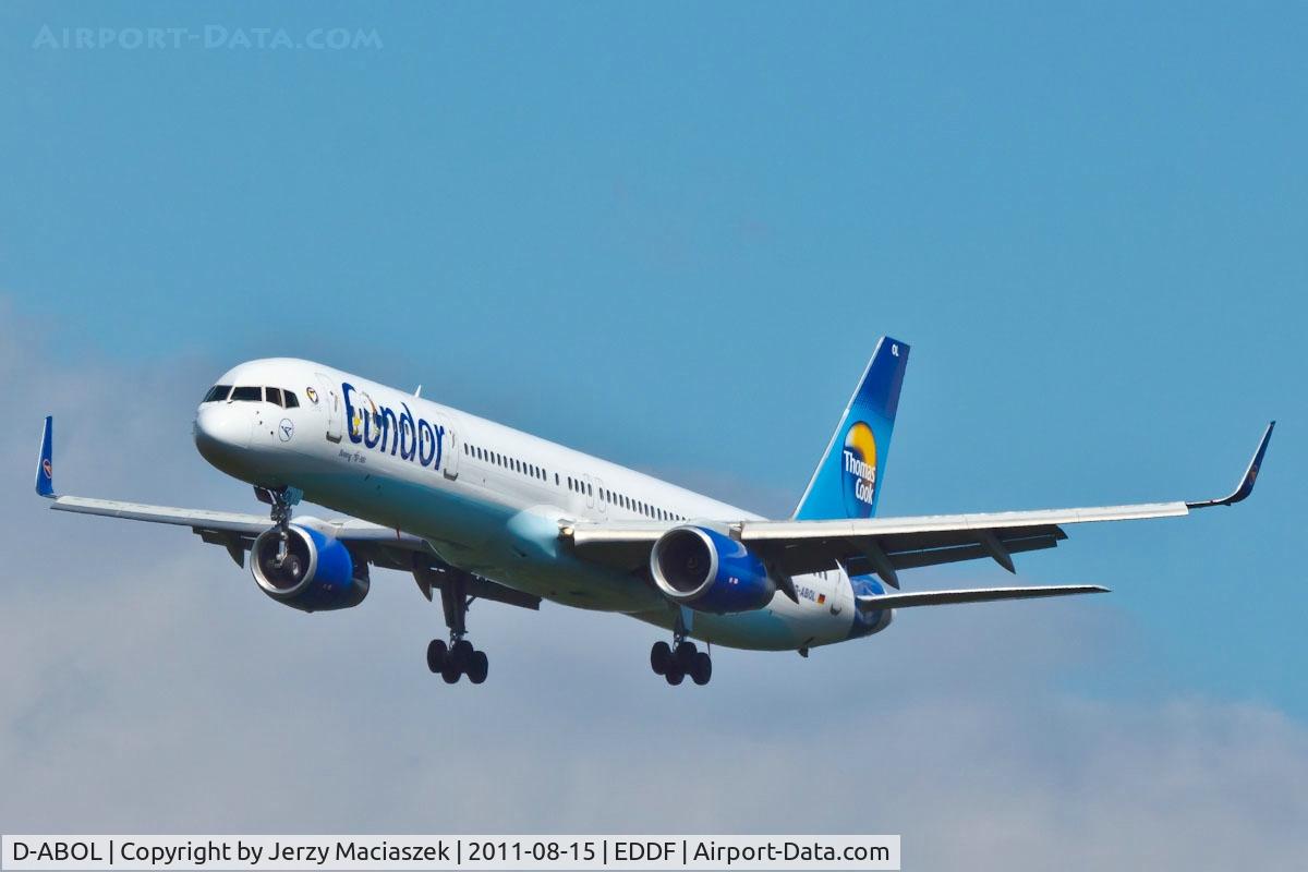 D-ABOL, 2000 Boeing 757-330 C/N 29021, Boeing 757-330