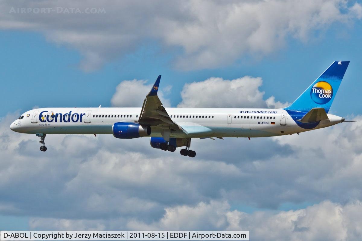 D-ABOL, 2000 Boeing 757-330 C/N 29021, Boeing 757-330