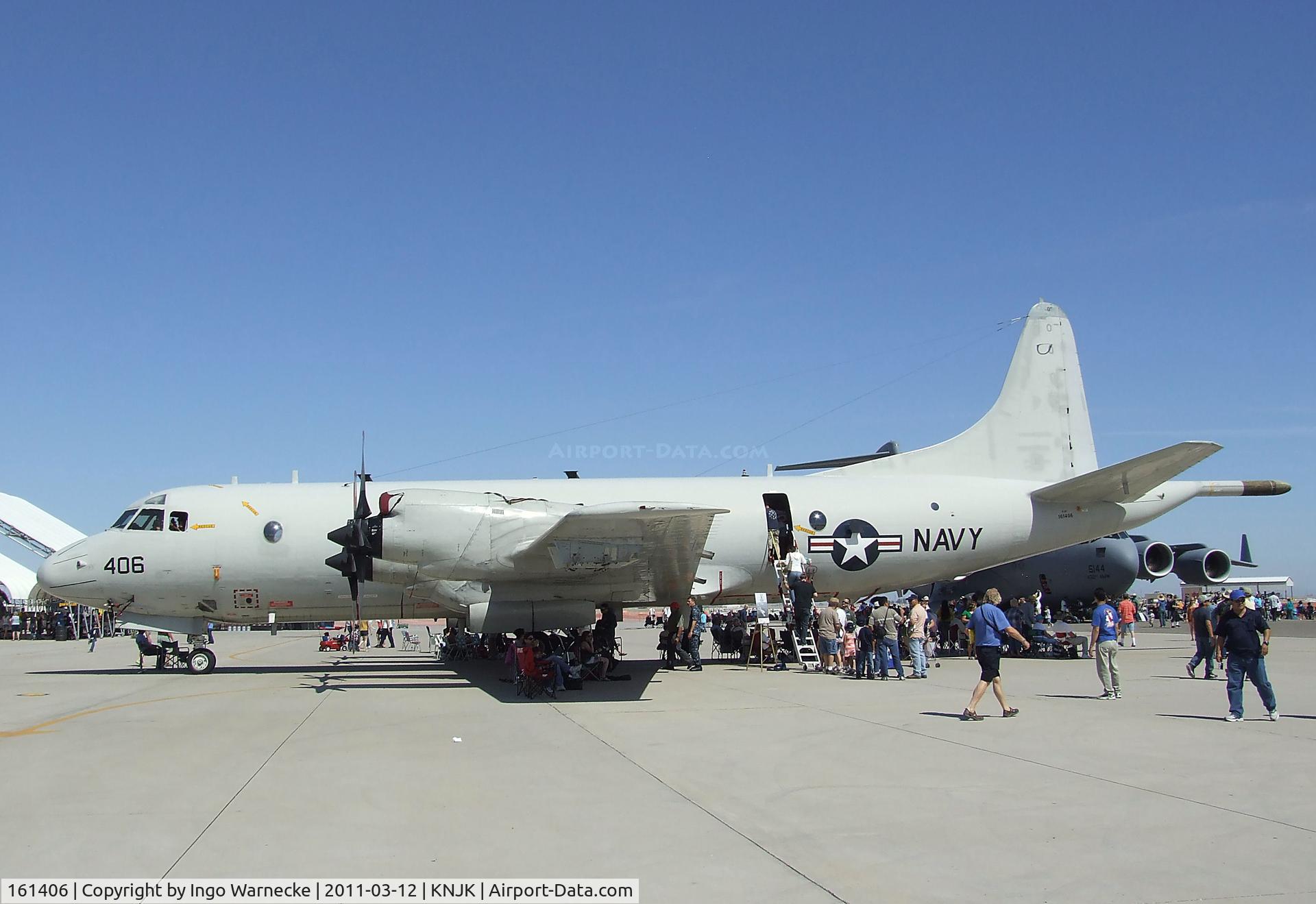 161406, Lockheed P-3C Orion C/N 285A-5743, Lockheed P-3C Orion of the US Navy  at the 2011 airshow at El Centro NAS, CA