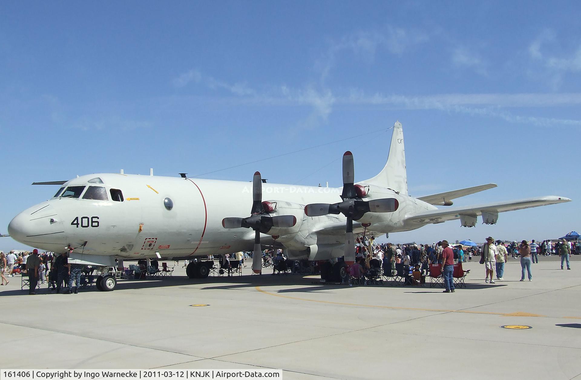 161406, Lockheed P-3C Orion C/N 285A-5743, Lockheed P-3C Orion of the US Navy  at the 2011 airshow at El Centro NAS, CA