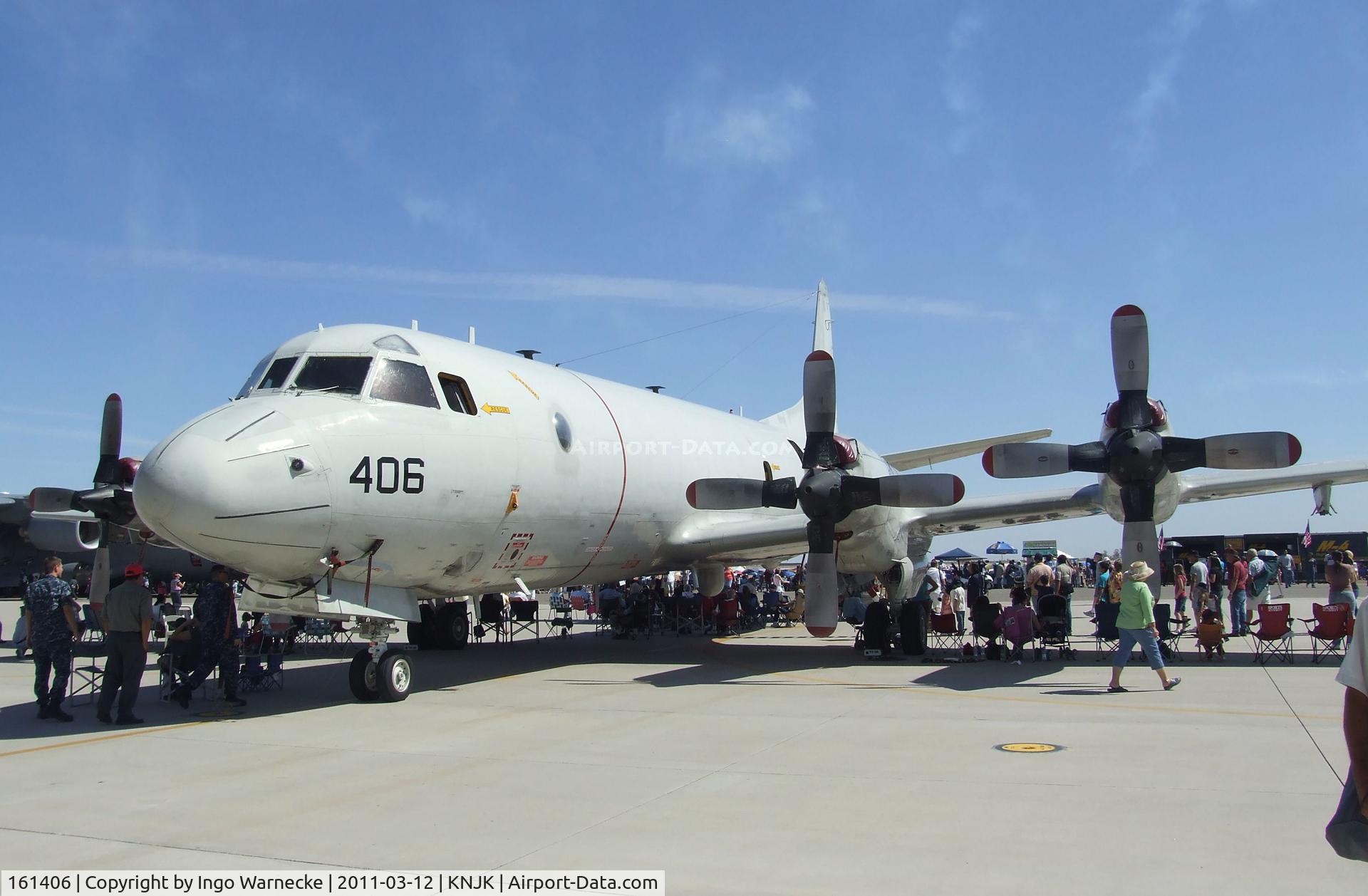 161406, Lockheed P-3C Orion C/N 285A-5743, Lockheed P-3C Orion of the US Navy  at the 2011 airshow at El Centro NAS, CA