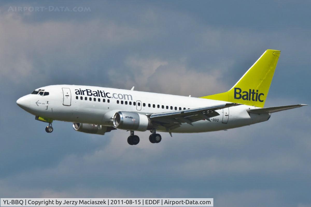 YL-BBQ, 1992 Boeing 737-522 C/N 26691, Boeing 737-522