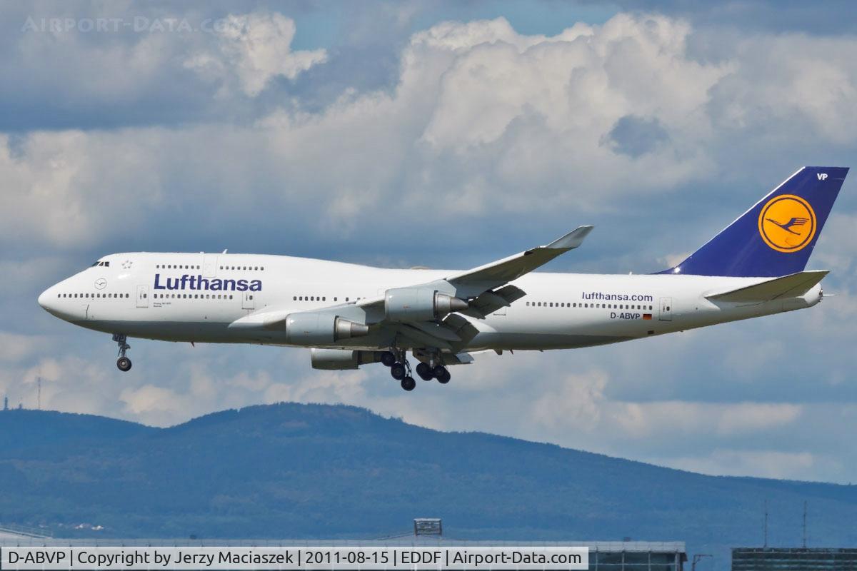 D-ABVP, 1997 Boeing 747-430 C/N 28284, Boeing 747-430
