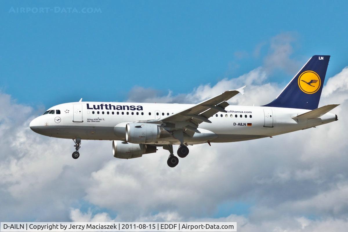 D-AILN, 1997 Airbus A319-114 C/N 700, Airbus A319-114