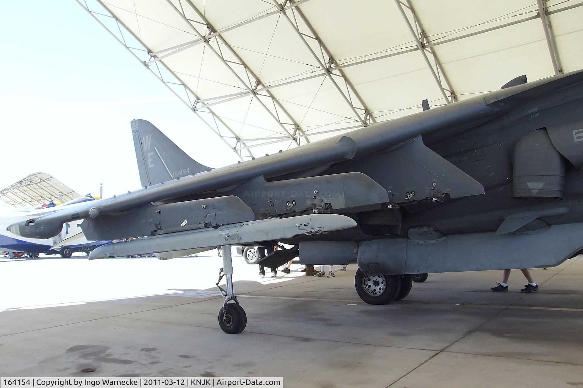 164154, McDonnell Douglas AV-8B Harrier II C/N 227, BAe / McDonnell Douglas AV-8B Harrier II of the USMC at the 2011 airshow at El Centro NAS, CA