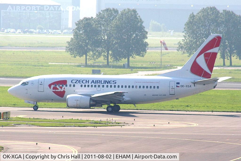 OK-XGA, 1992 Boeing 737-55S C/N 26539, Czech Airlines (CSA)