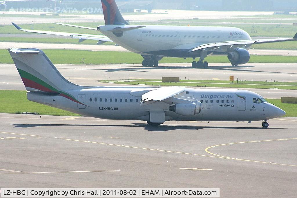 LZ-HBG, 1990 British Aerospace BAe.146-300 C/N E3146, Bulgaria Air