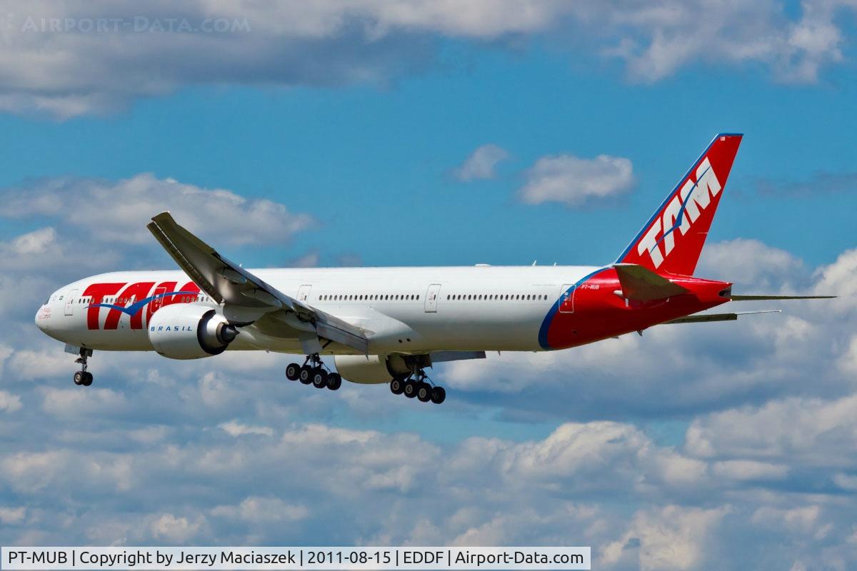 PT-MUB, 2008 Boeing 777-32W/ER C/N 37665, BOEING 777-32WER
