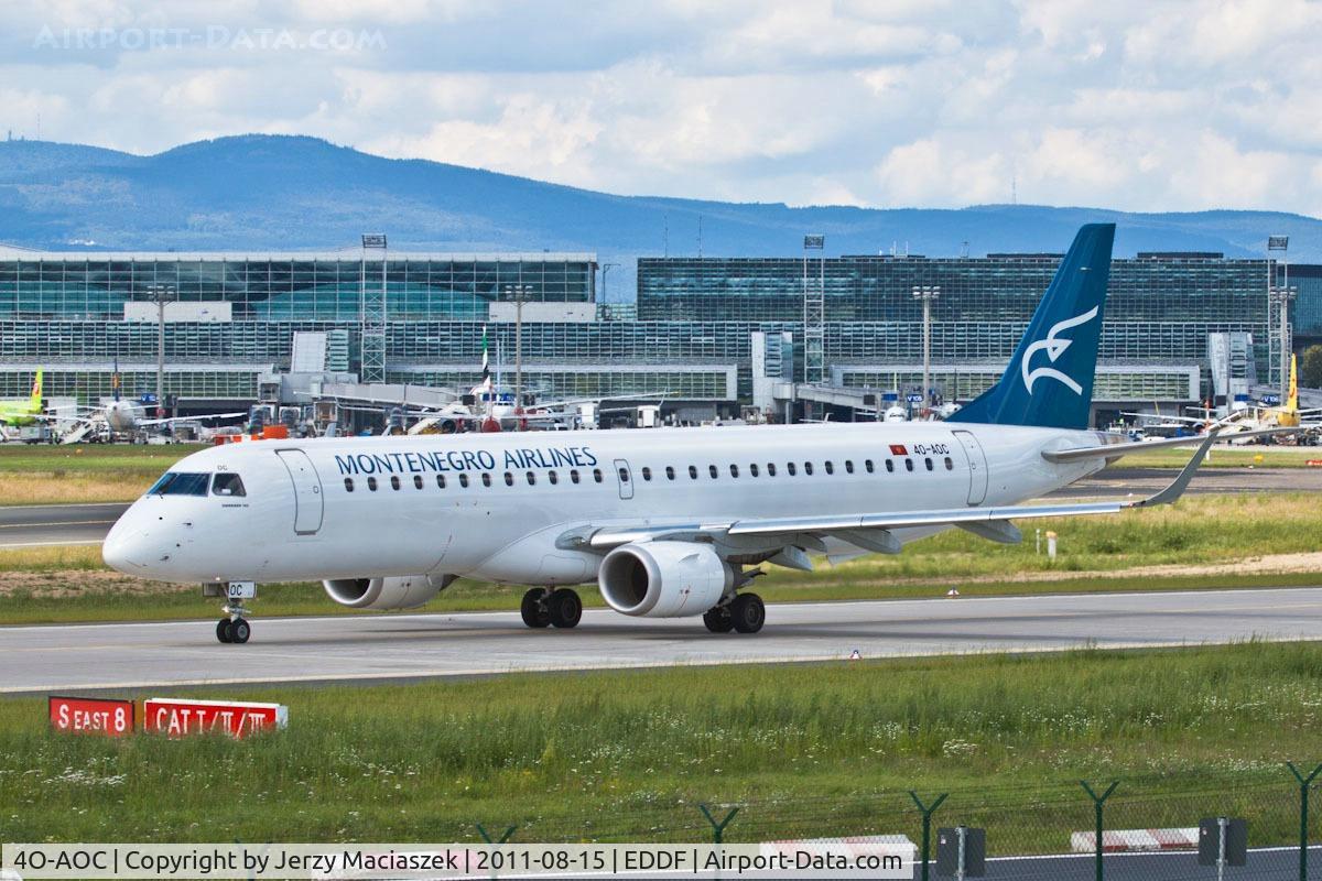 4O-AOC, 2010 Embraer 195LR (ERJ-190-200LR) C/N 19000358, Embraer ERJ 190-200LR