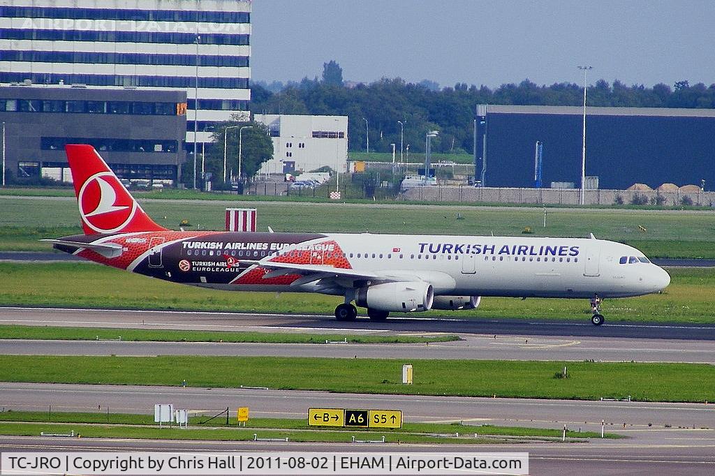 TC-JRO, 2011 Airbus A321-231 C/N 4682, Turkish Airlines in 