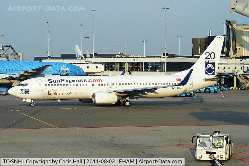 TC-SNH, 2005 Boeing 737-8FH C/N 30826, SunExpress
