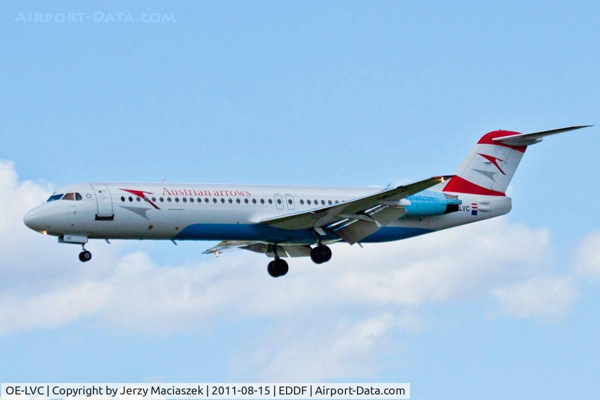 OE-LVC, 1993 Fokker 100 (F-28-0100) C/N 11446, Fokker F100