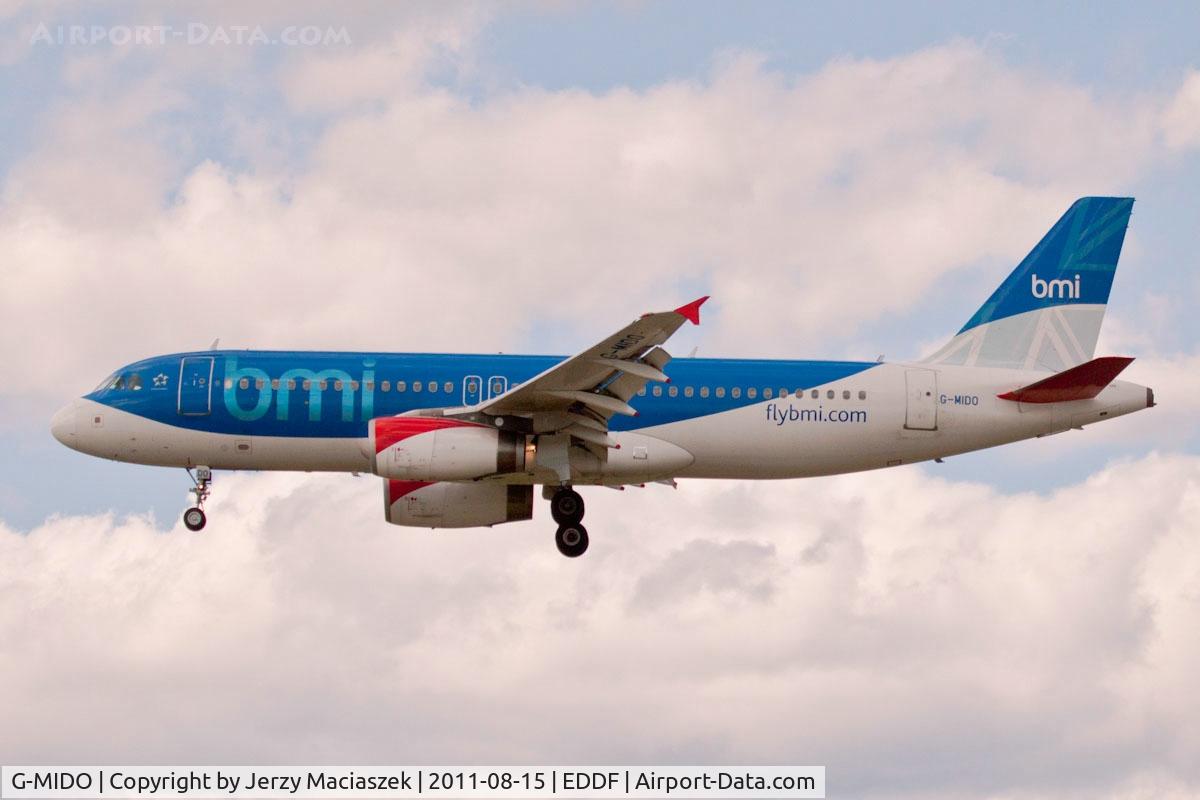 G-MIDO, 2002 Airbus A320-232 C/N 1987, Airbus A320-232