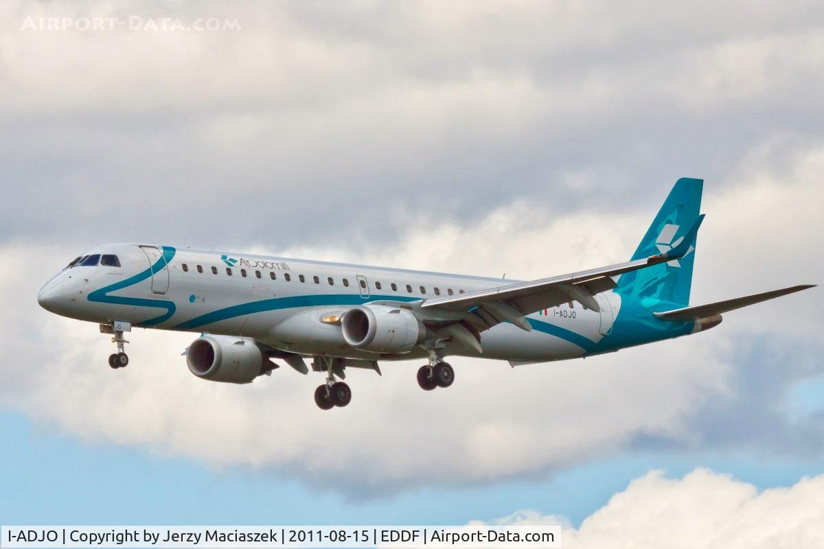 I-ADJO, 2009 Embraer 195LR (ERJ-190-200LR) C/N 19000280, Embraer ERJ-190-200AR