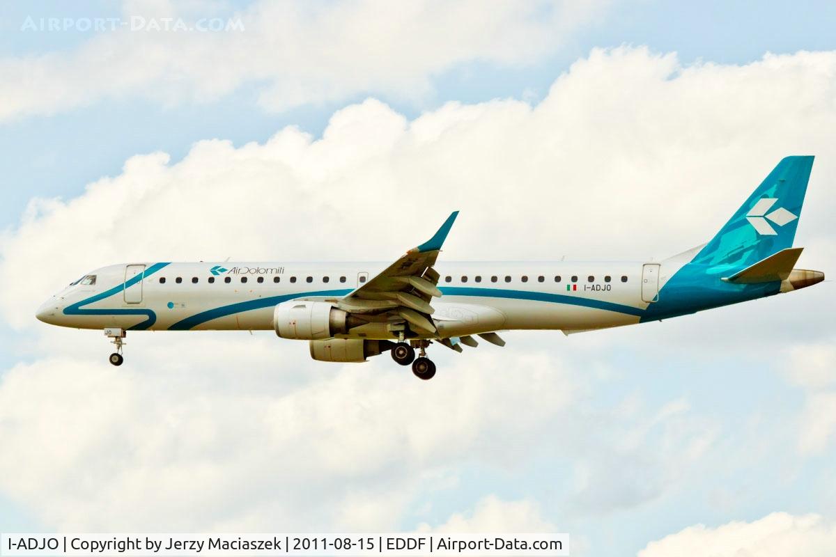 I-ADJO, 2009 Embraer 195LR (ERJ-190-200LR) C/N 19000280, Embraer ERJ-190-200AR