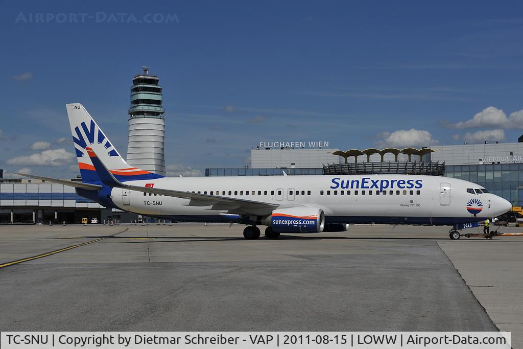 TC-SNU, 2010 Boeing 737-8HC C/N 40756, Sun Express Boeing 737-800