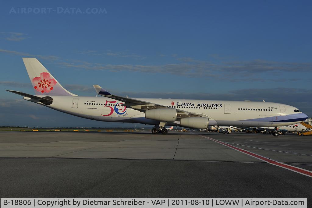 B-18806, 2001 Airbus A340-313 C/N 433, China Airlines Airbus A340-300