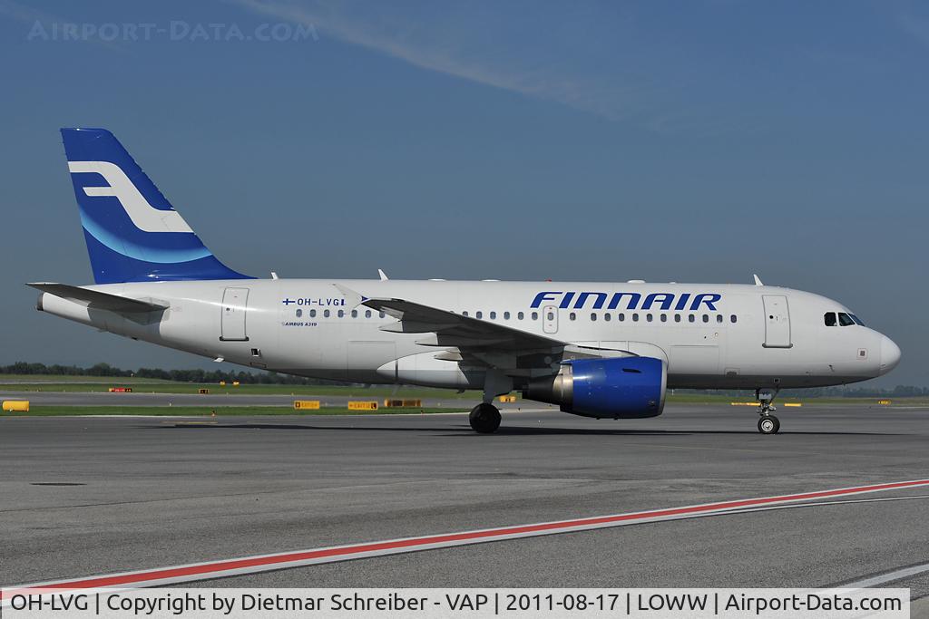 OH-LVG, 2003 Airbus A319-112 C/N 1916, Finnair Airbus 319