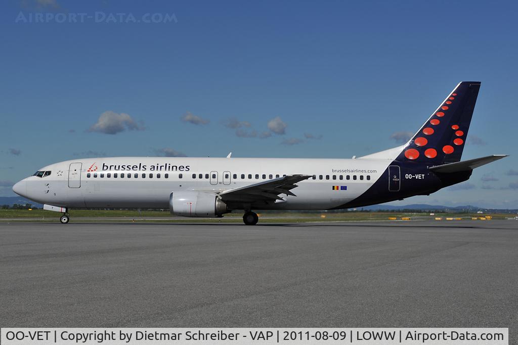 OO-VET, 1998 Boeing 737-4Q8 C/N 28202, Brussels Airlines Boeing 737-400