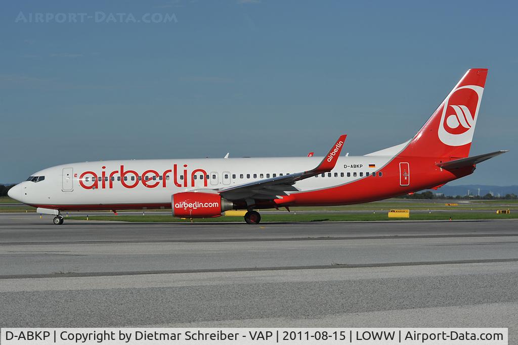 D-ABKP, 2010 Boeing 737-86J C/N 37758, Air Berlin Boeing 737-800