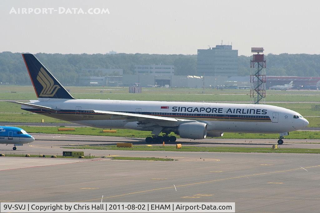 9V-SVJ, 2002 Boeing 777-212/ER C/N 32335, Singapore Airlines