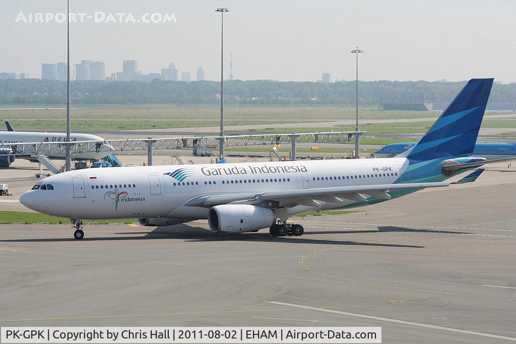 PK-GPK, 2009 Airbus A330-243 C/N 1028, Garuda Indonesia