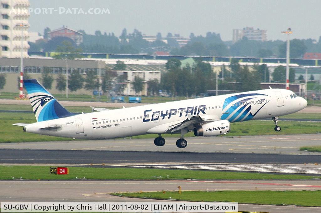 SU-GBV, 1997 Airbus A321-231 C/N 715, EgyptAir
