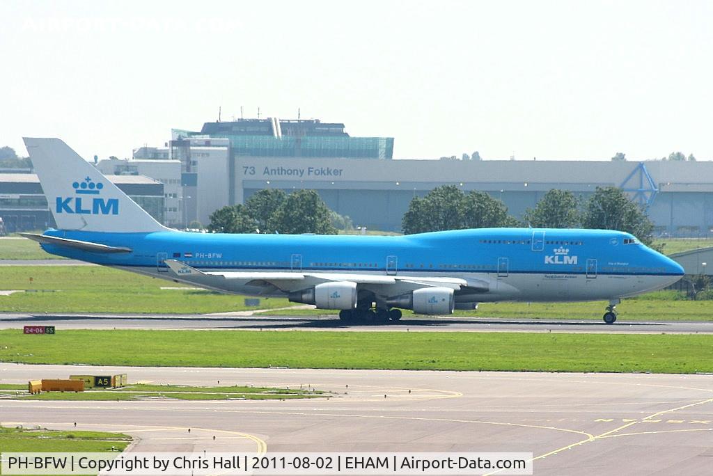 PH-BFW, 2000 Boeing 747-406BC C/N 30454, KLM Royal Dutch Airlines