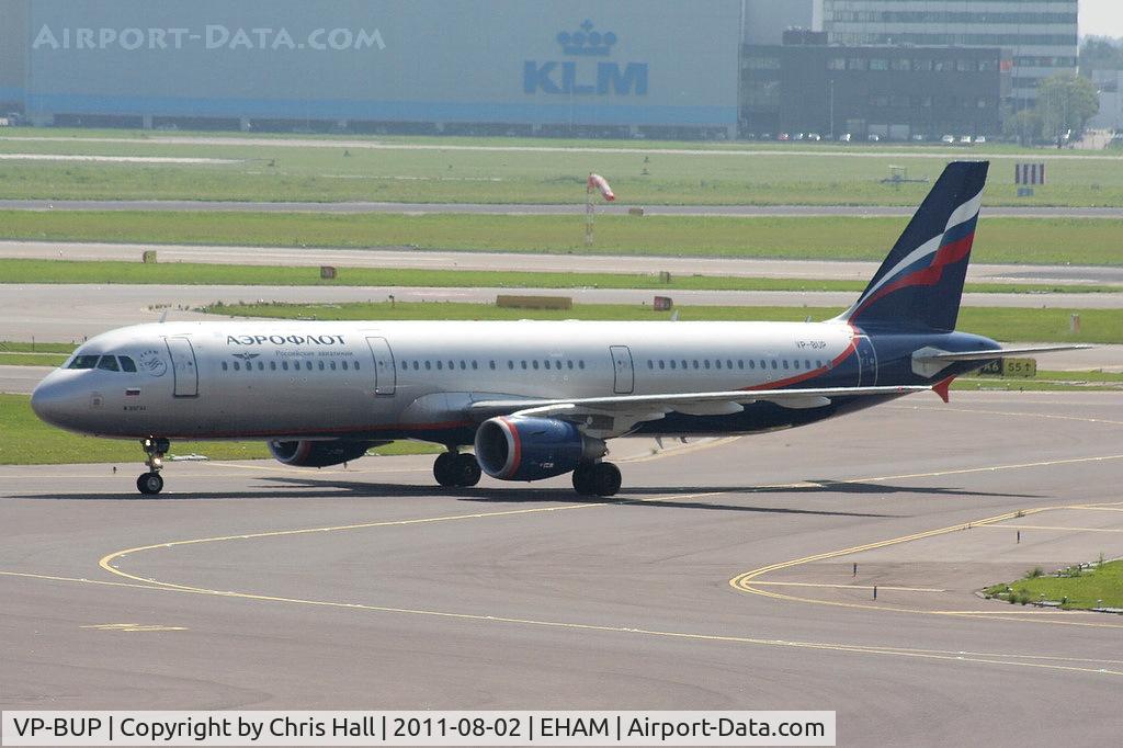 VP-BUP, 2007 Airbus A321-211 C/N 3334, Aeroflot