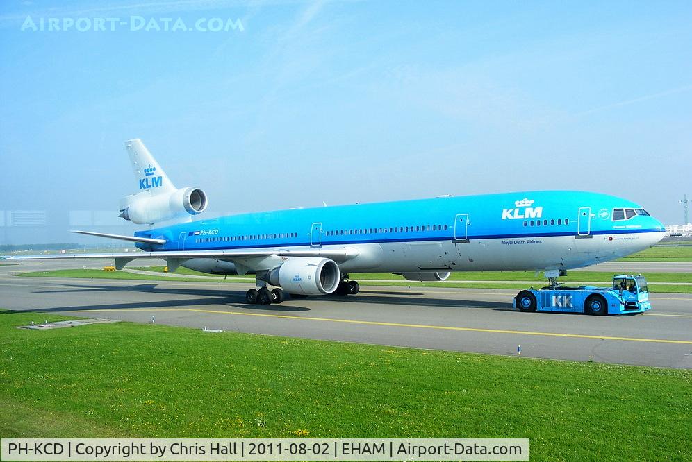 PH-KCD, 1994 McDonnell Douglas MD-11 C/N 48558, KLM Royal Dutch Airlines
