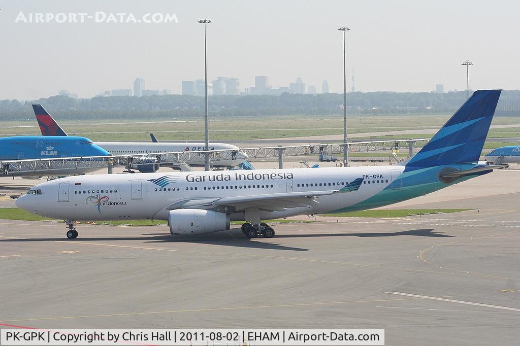 PK-GPK, 2009 Airbus A330-243 C/N 1028, Garuda Indonesia