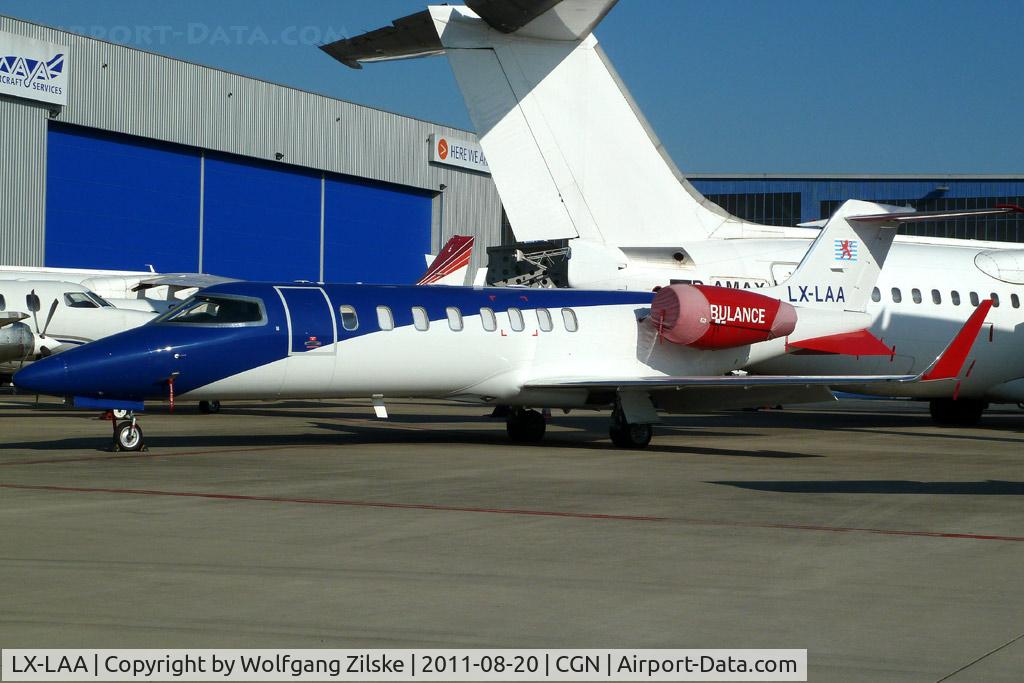 LX-LAA, 2006 Learjet 45 C/N 45-308, visitor