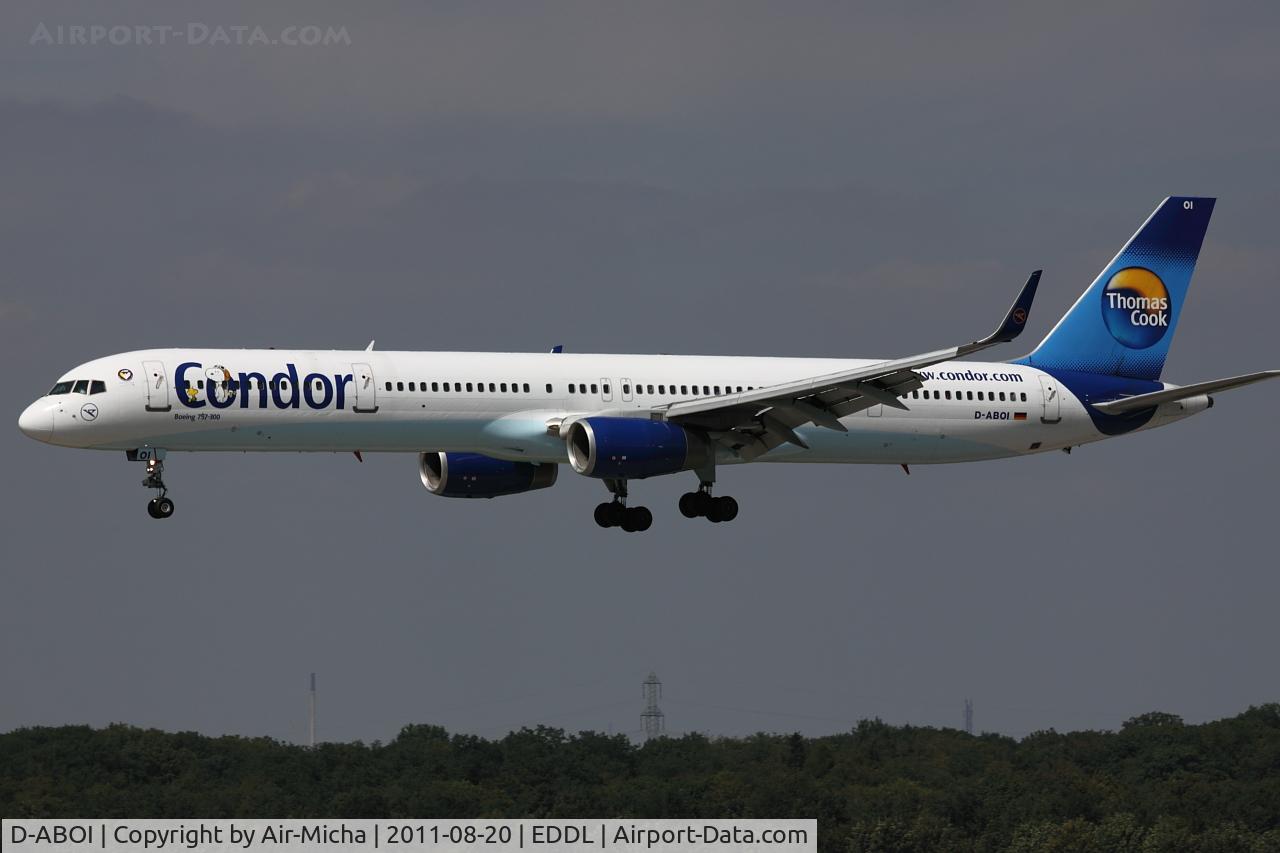 D-ABOI, 2000 Boeing 757-330 C/N 29018, Condor, Boeing 757-330 (WL), CN: 29018/0909