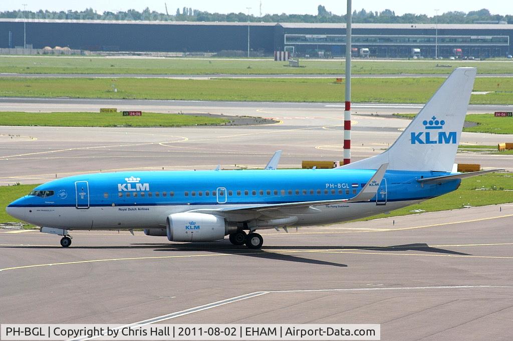 PH-BGL, 2010 Boeing 737-7K2 C/N 30369, KLM Royal Dutch Airlines