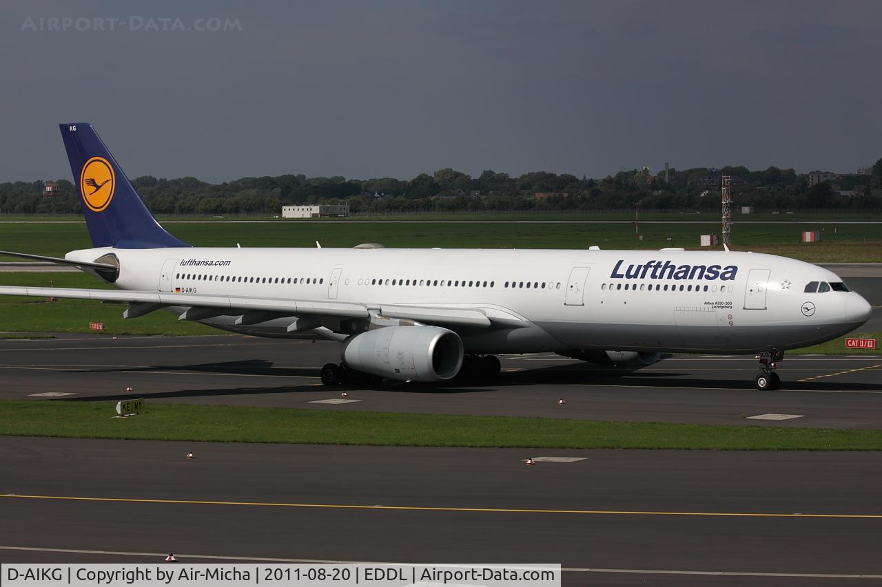 D-AIKG, 2005 Airbus A330-343X C/N 645, Lufthansa, Airbus A330-343X, CN: 0645, Name: Ludwigsburg