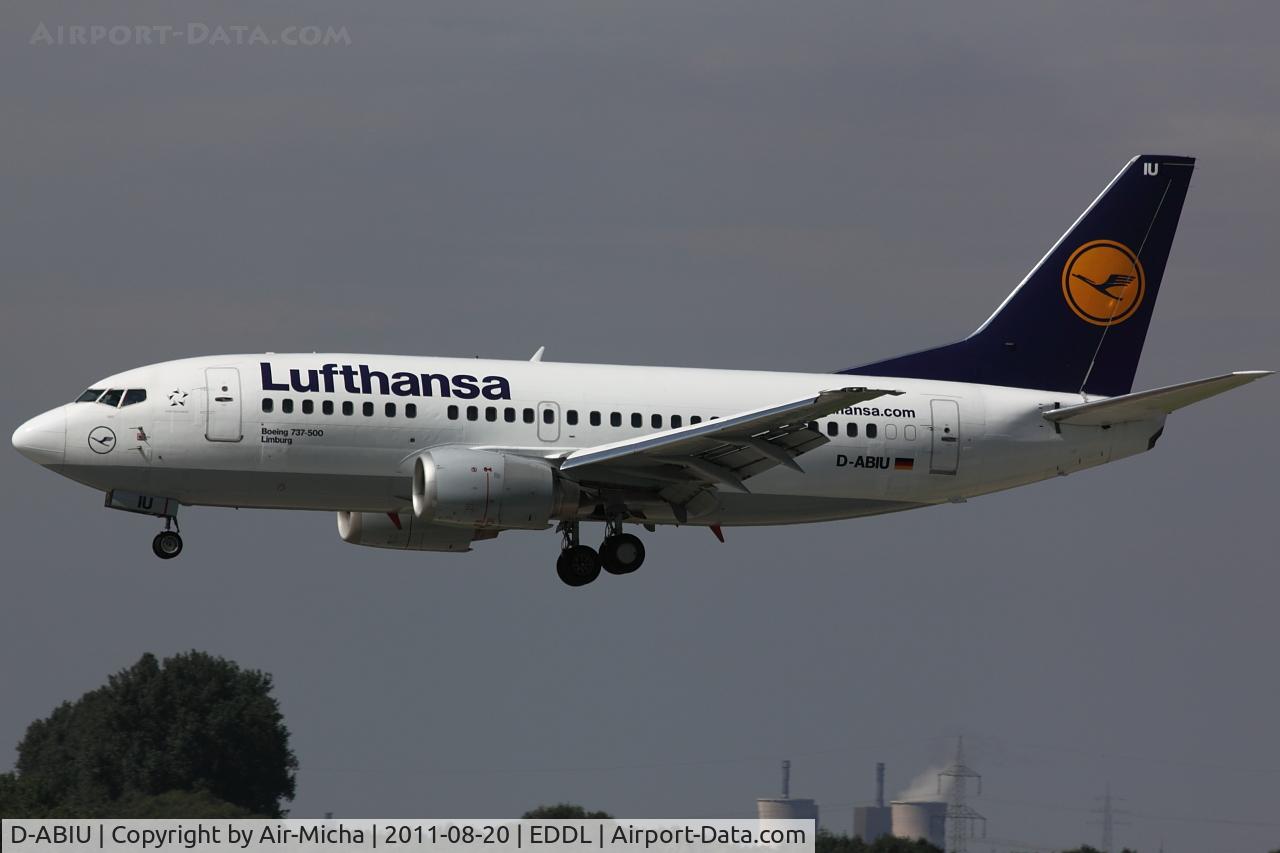 D-ABIU, 1991 Boeing 737-530 C/N 24944, Lufthansa, Boeing 737-530, CN: 24944/2051, Name: Limburg