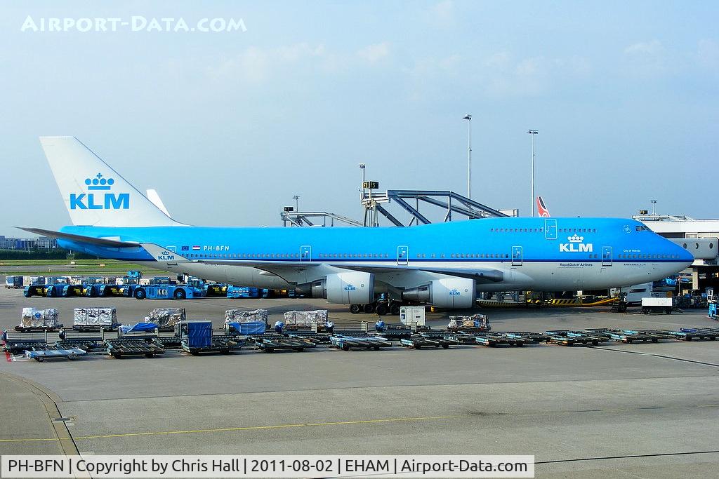 PH-BFN, 1993 Boeing 747-406BC C/N 26372, KLM Royal Dutch Airlines