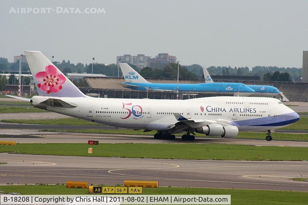 B-18208, 1998 Boeing 747-409 C/N 29031, China Airlines with 
