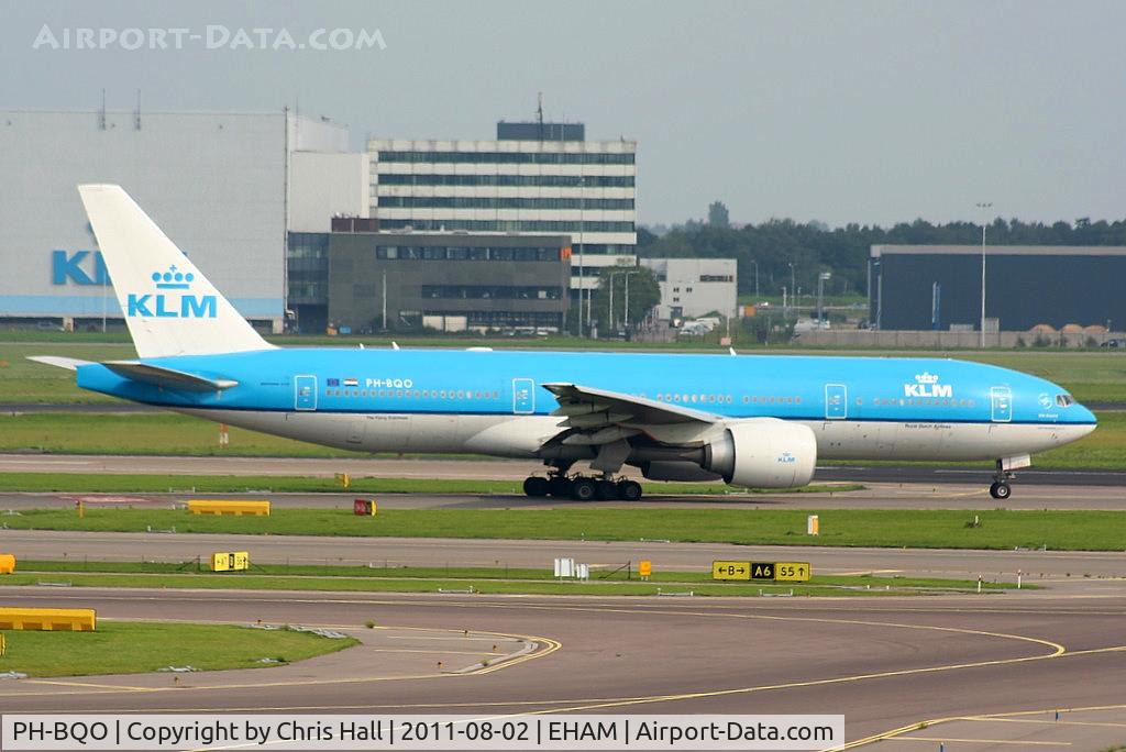 PH-BQO, 2007 Boeing 777-206/ER C/N 35295, KLM Royal Dutch Airlines