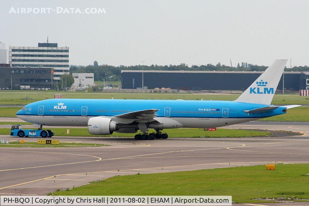 PH-BQO, 2007 Boeing 777-206/ER C/N 35295, KLM Royal Dutch Airlines