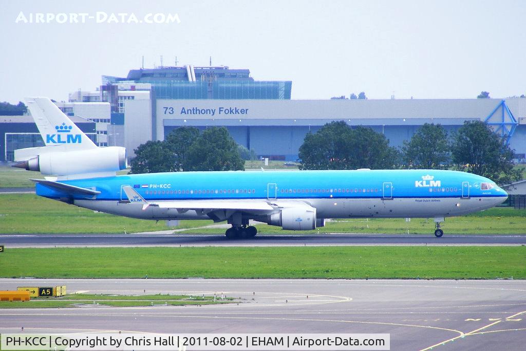 PH-KCC, 1994 McDonnell Douglas MD-11 C/N 48557, KLM Royal Dutch Airlines