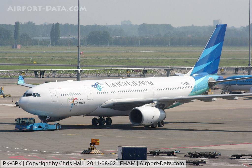 PK-GPK, 2009 Airbus A330-243 C/N 1028, Garuda Indonesia