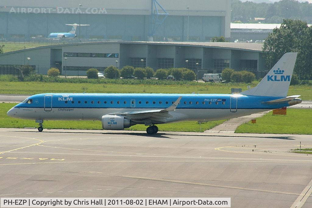 PH-EZP, 2010 Embraer 190LR (ERJ-190-100LR) C/N 19000347, KLM Cityhopper