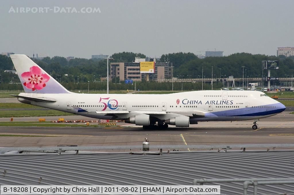 B-18208, 1998 Boeing 747-409 C/N 29031, China Airlines with 