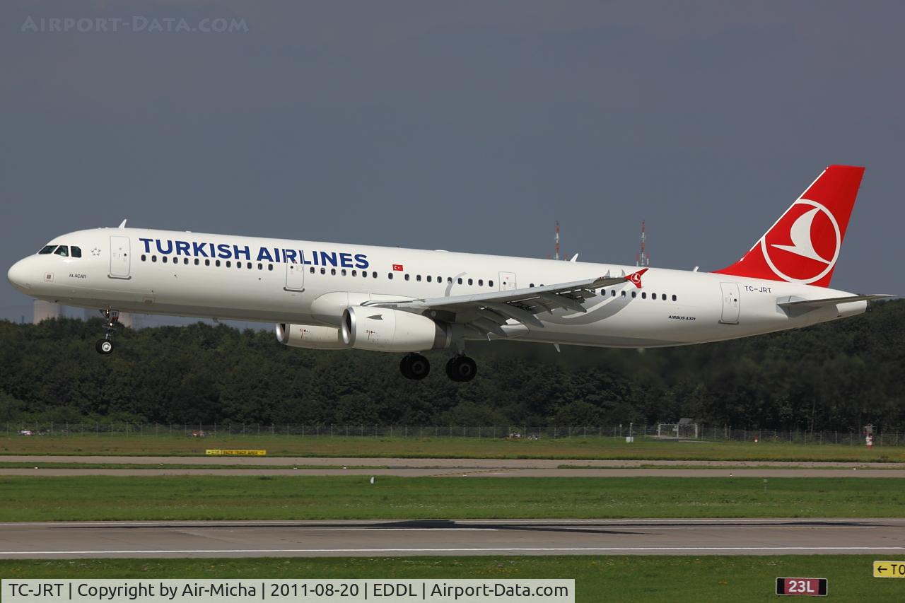 TC-JRT, 2011 Airbus A321-231 C/N 5667, Turkish Airlines, Airbus A321-231, CN: 5667, Name: Alacati