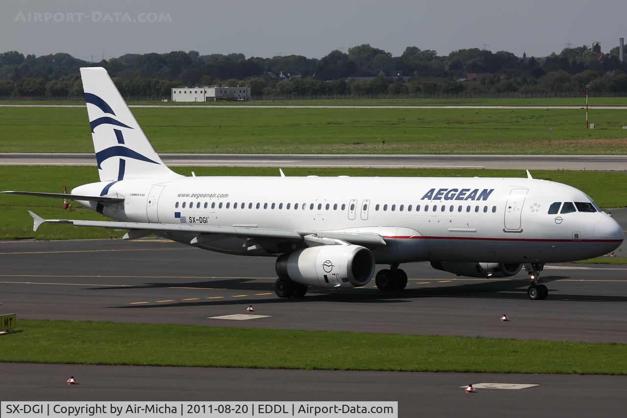 SX-DGI, 2007 Airbus A320-232 C/N 3162, Aegen Airlines, Airbus A320-232, CN: 3162