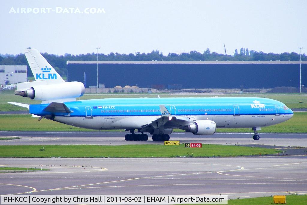 PH-KCC, 1994 McDonnell Douglas MD-11 C/N 48557, KLM Royal Dutch Airlines